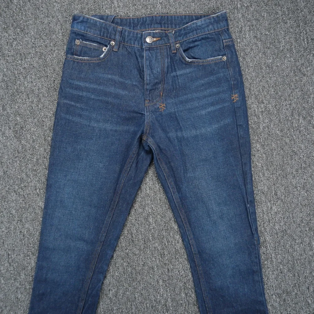 KSUBI Jeans Mens 30x31 Blue Chitch Real Deal Denim Button‎ Fly Tapered